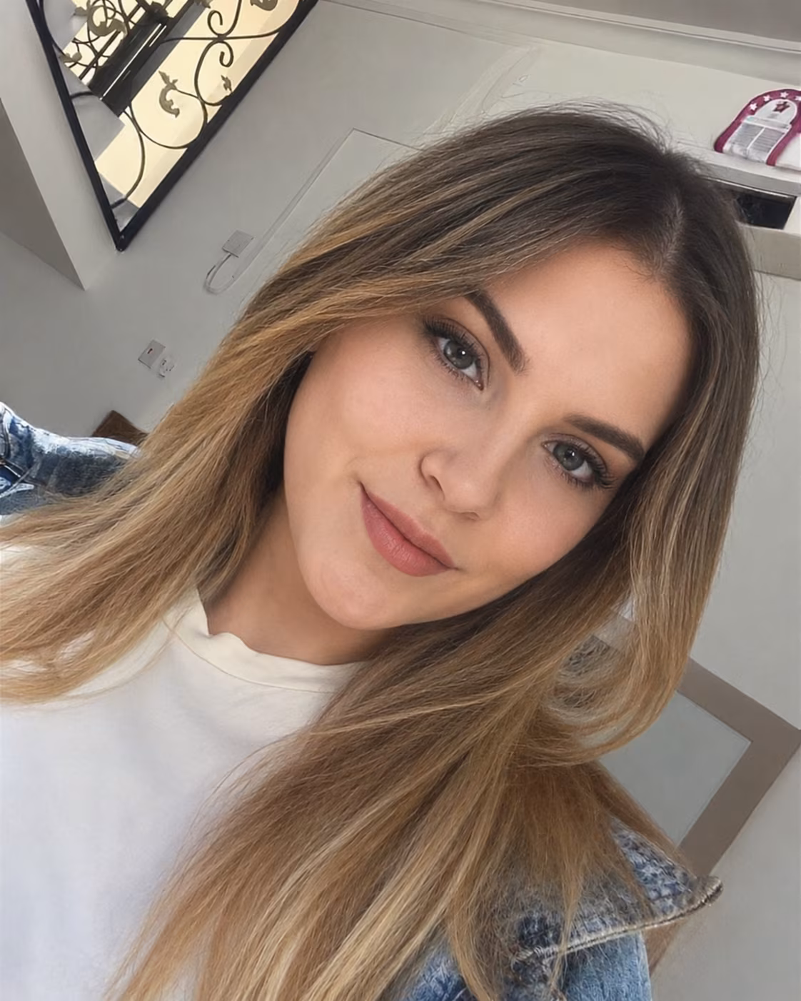 Profil der Frau