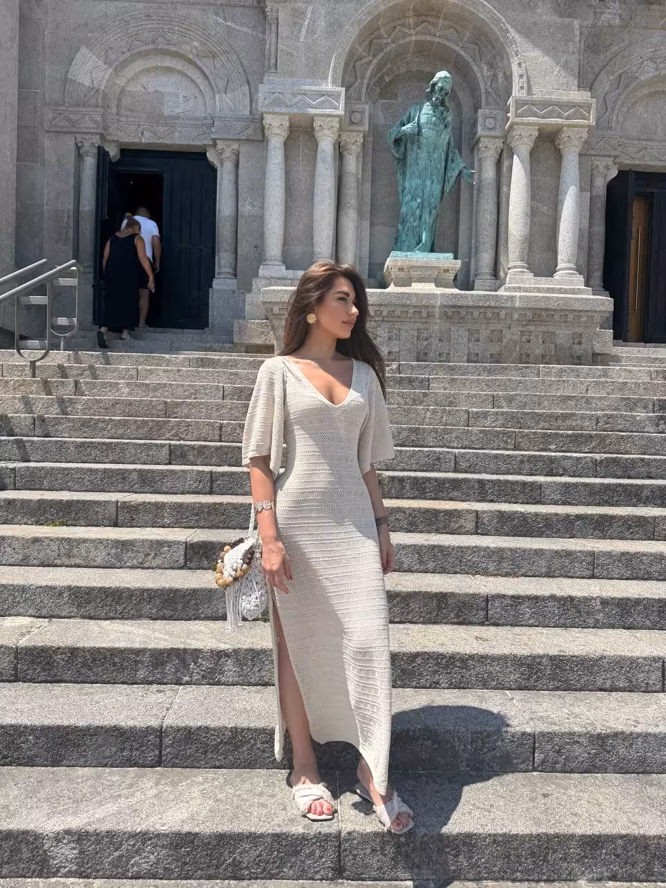 Profil der Frau