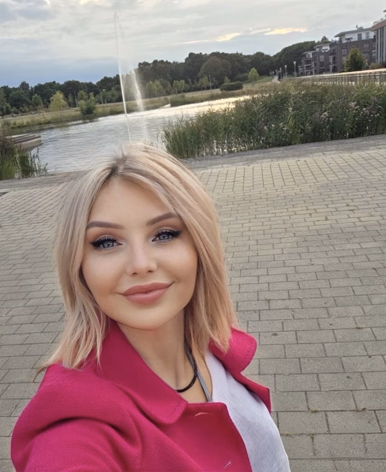 Profil der Frau