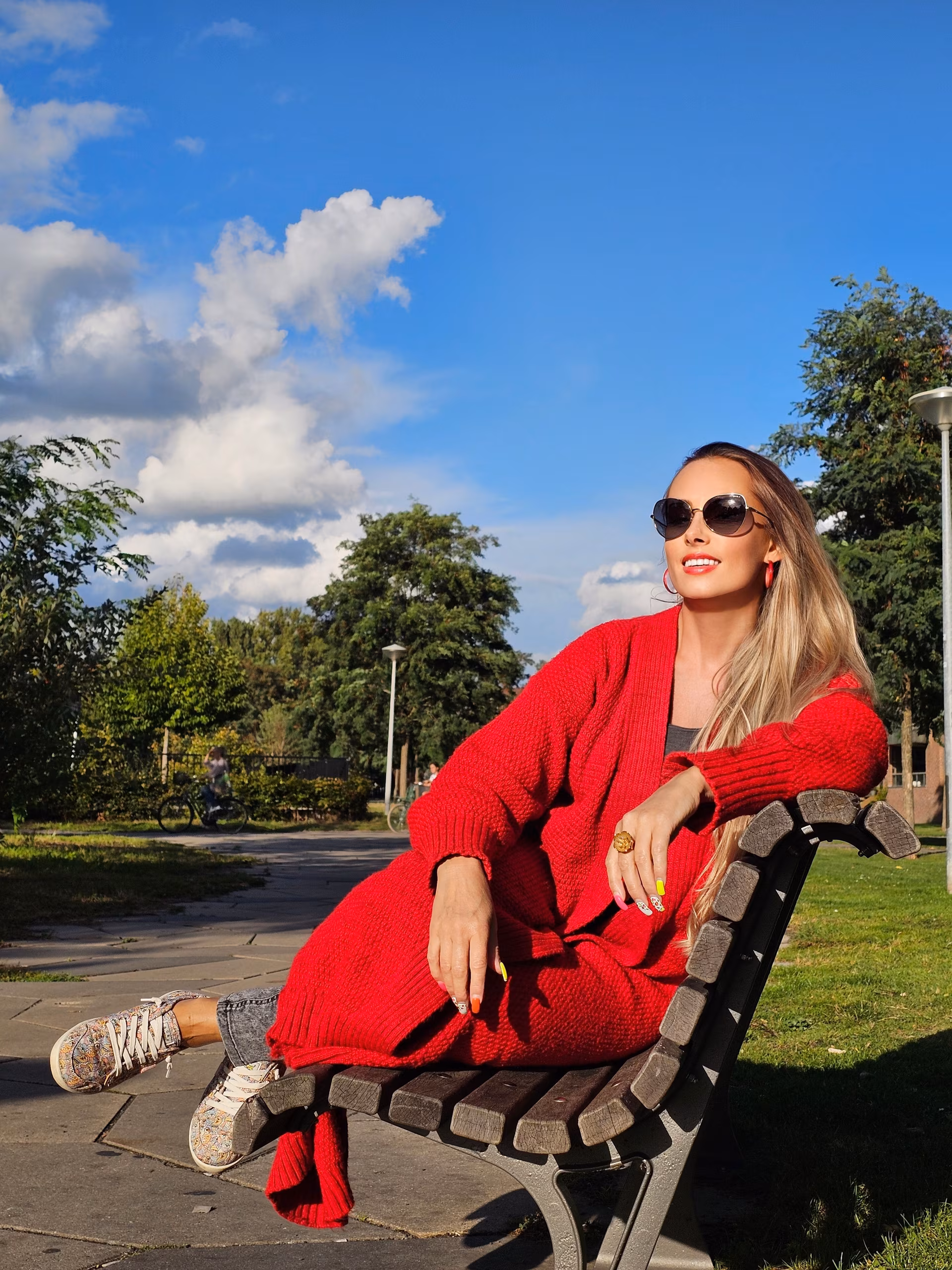 Profil der Frau