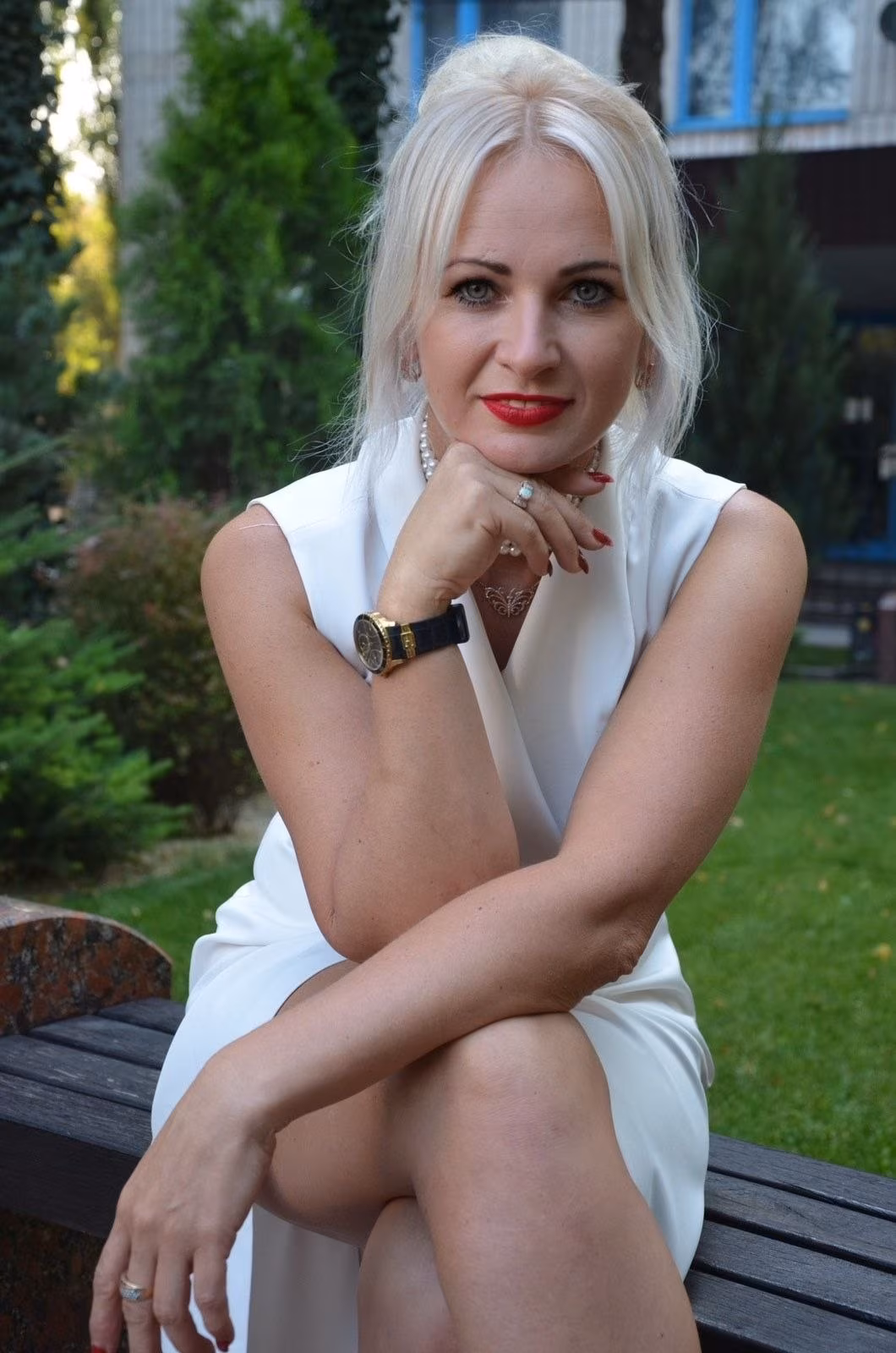 Profil der Frau
