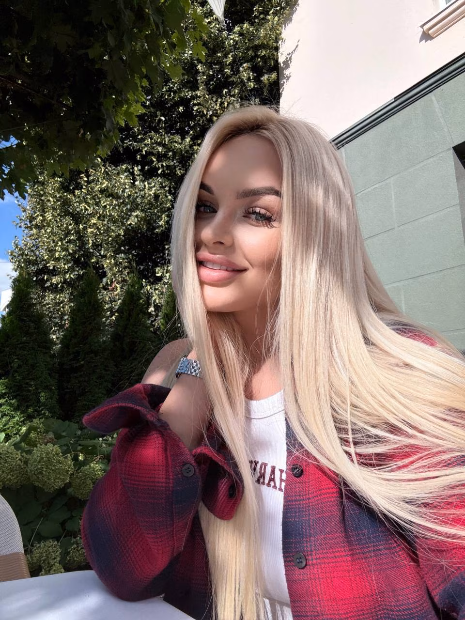 Profil der Frau